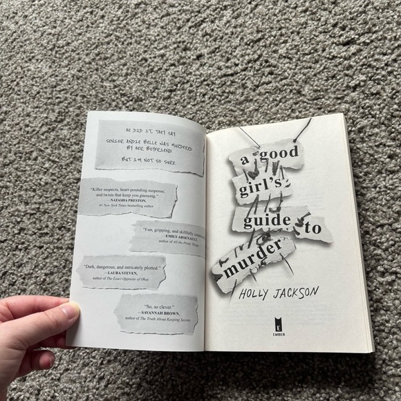 A Good Girl's Guide to Murder Paperback Holly Jackson NYT Bestseller - Picture 4 of 7